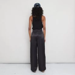 Pleated Pants Women's - Black Satin 8 Pleated Pants Women's - Black Satin -Folk Store PRODUCT SLOT 3 921645 6C9EBFC92CBC166DC5549507C9F777E6FB27BB4AEEC7C8F13A98333703A8E4292CB3DA20DFDD7D11082A43403D4EFCE3607A14E27A2E53396F2093A97EA3D545