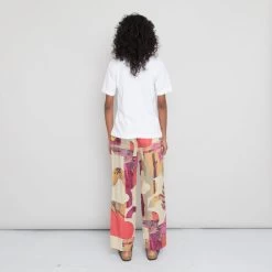 Drawcord Signal Pants Women's - Cutout Print Coral Multi -Folk Store PRODUCT SLOT 3 921648 6C9EBFC92CBC166DC5549507C9F777E6FB27BB4AEEC7C8F13A98333703A8E4292CB3DA20DFDD7D11082A43403D4EFCE3607A14E27A2E53396F2093A97EA3D545