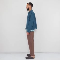 Prism Jacket - Ocean Blue Canvas -Folk Store PRODUCT SLOT 4 895874 6C9EBFC92CBC166DC5549507C9F777E6FB27BB4AEEC7C8F13A98333703A8E4292CB3DA20DFDD7D11082A43403D4EFCE3607A14E27A2E53396F2093A97EA3D545