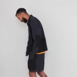 Prism Cargo Short - Black Washed Poplin -Folk Store PRODUCT SLOT 4 895946 6C9EBFC92CBC166DC5549507C9F777E6FB27BB4AEEC7C8F13A98333703A8E4292CB3DA20DFDD7D11082A43403D4EFCE3607A14E27A2E53396F2093A97EA3D545