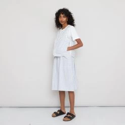 Gilet Women's - Cornflower Ecru Stripe -Folk Store PRODUCT SLOT 4 921631 6C9EBFC92CBC166DC5549507C9F777E6FB27BB4AEEC7C8F13A98333703A8E4292CB3DA20DFDD7D11082A43403D4EFCE3607A14E27A2E53396F2093A97EA3D545