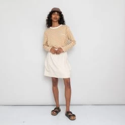 LS Panel Tee Women's - Ochre Ecru 9 LS Panel Tee Women's - Ochre Ecru -Folk Store PRODUCT SLOT 4 921692 6C9EBFC92CBC166DC5549507C9F777E6FB27BB4AEEC7C8F13A98333703A8E4292CB3DA20DFDD7D11082A43403D4EFCE3607A14E27A2E53396F2093A97EA3D545