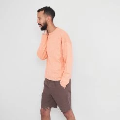 Assembly Short - Ash Brown Cotton Linen -Folk Store PRODUCT SWATCH 895942 6C9EBFC92CBC166DC5549507C9F777E6FB27BB4AEEC7C8F13A98333703A8E4292CB3DA20DFDD7D11082A43403D4EFCE3607A14E27A2E53396F2093A97EA3D545