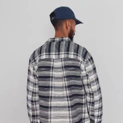 Patch Overshirt - Navy Basket Weave Check -Folk Store PRODUCT SWATCH 895984 6C9EBFC92CBC166DC5549507C9F777E6FB27BB4AEEC7C8F13A98333703A8E4292CB3DA20DFDD7D11082A43403D4EFCE3607A14E27A2E53396F2093A97EA3D545