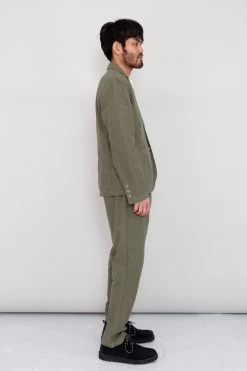 Cotton Linen Trouser Drawcord - Olive 11 Cotton Linen Trouser Drawcord - Olive -Folk Store Ryosuke SS23 338 194ae094 fd08 4dd0 afdc 27ae4b97a020