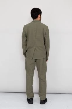 Cotton Linen Trouser Drawcord - Olive 10 Cotton Linen Trouser Drawcord - Olive -Folk Store Ryosuke SS23 342 3e3d7b93 37a2 443e 97a5 802d07ad5229