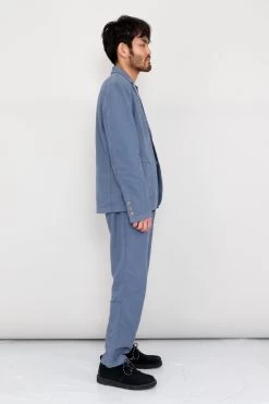 Cotton Linen Blazer - Woad 12 Cotton Linen Blazer - Woad -Folk Store Ryosuke SS23 345 2a4e7c5b 167e 437e a1e9 1c77a13ec719
