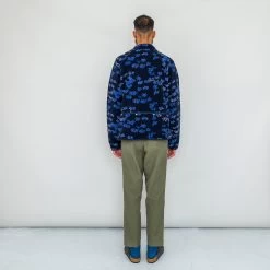 Boxy Puzzle Fleece - Stars And Flowers TH -Folk Store SS24preMarcelo 229