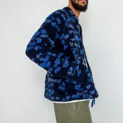 Boxy Puzzle Fleece - Stars And Flowers TH -Folk Store SS24preMarcelo 241