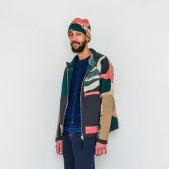 Signal Fleece - Art Jacquard TH -Folk Store SS24preMarcelo 442