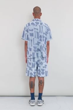 Relaxed Soft Collar Shirt - Blue Moon DP -Folk Store SS25pre Marcelo 960