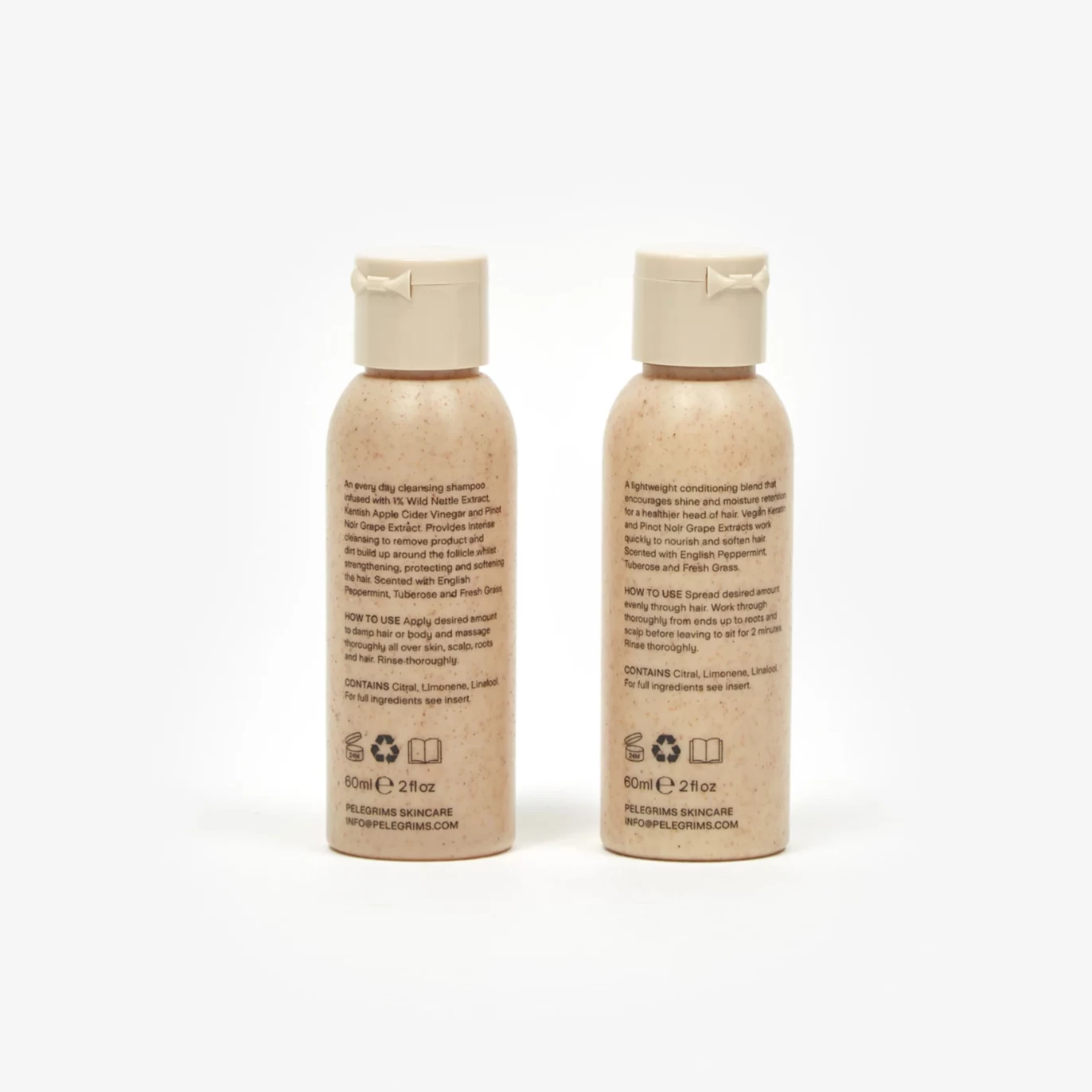 Pelegrims - Shampoo & Conditioner Duo Set - 2 X 60ml 7 Pelegrims - Shampoo & Conditioner Duo Set - 2 X 60ml - Image 5