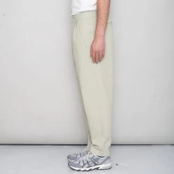 Assembly Pant - Light Olive Herringbone -Folk Store SidneySS24trousers 029