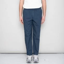 Drawcord Assembly Pant - Ash Navy Poplin 12 Drawcord Assembly Pant - Ash Navy Poplin -Folk Store SidneySS24trousers 077