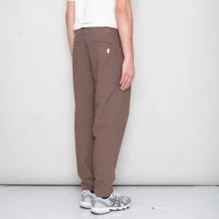 Assembly Pant - Ash Brown Crinkle 11 Assembly Pant - Ash Brown Crinkle -Folk Store SidneySS24trousers 098