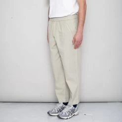 Drawcord Assembly Pant - Light Olive Herringbone -Folk Store SidneySS24trousers 141