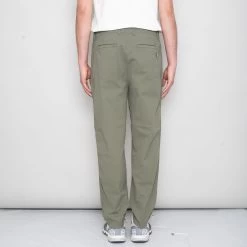 Assembly Pant - Olive Seersucker -Folk Store SidneySS24trousers 149