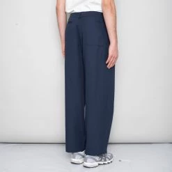 Wide Fit Trouser - Navy -Folk Store SidneySS24trousers 170