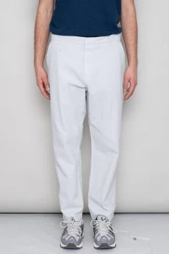 Cotton Linen Trouser Fixed - Mist Blue 12 Cotton Linen Trouser Fixed - Mist Blue -Folk Store SidneySS24trousers 189
