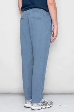 Cotton Linen Trouser Drawcord - Woad -Folk Store SidneySS24trousers 200