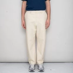 Barrel Leg Pant - Stone Hemp Canvas -Folk Store SidneySS24trousers 215