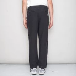 Lean Assembly Pant - Soft Black Linen -Folk Store SidneySS24trousers 223