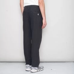 Lean Assembly Pant - Soft Black Linen -Folk Store SidneySS24trousers 224