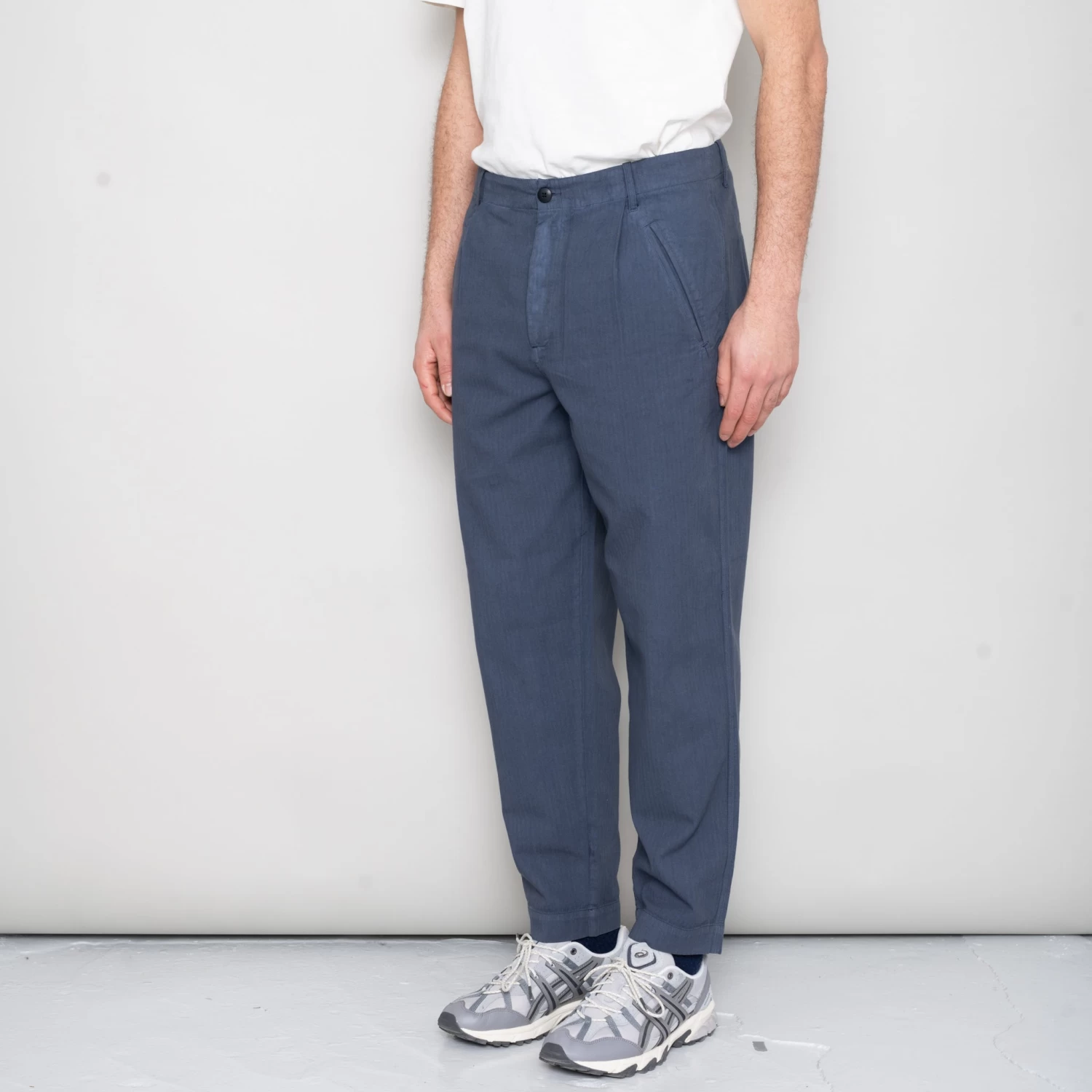 Assembly Pant - Navy Herringbone 4 Assembly Pant - Navy Herringbone - Image 2