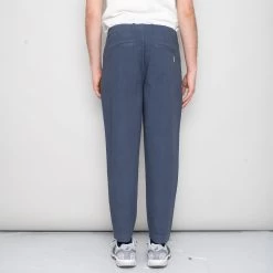 Assembly Pant - Navy Herringbone 15 Assembly Pant - Navy Herringbone -Folk Store SidneySS24trousers 238