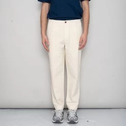 Assembly Pant - Stone Herringbone -Folk Store SidneySS24trousers 242