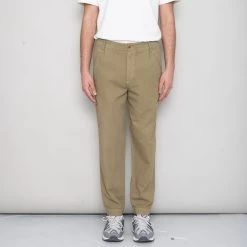 Assembly Pant - Olive Herringbone -Folk Store SidneySS24trousers 249