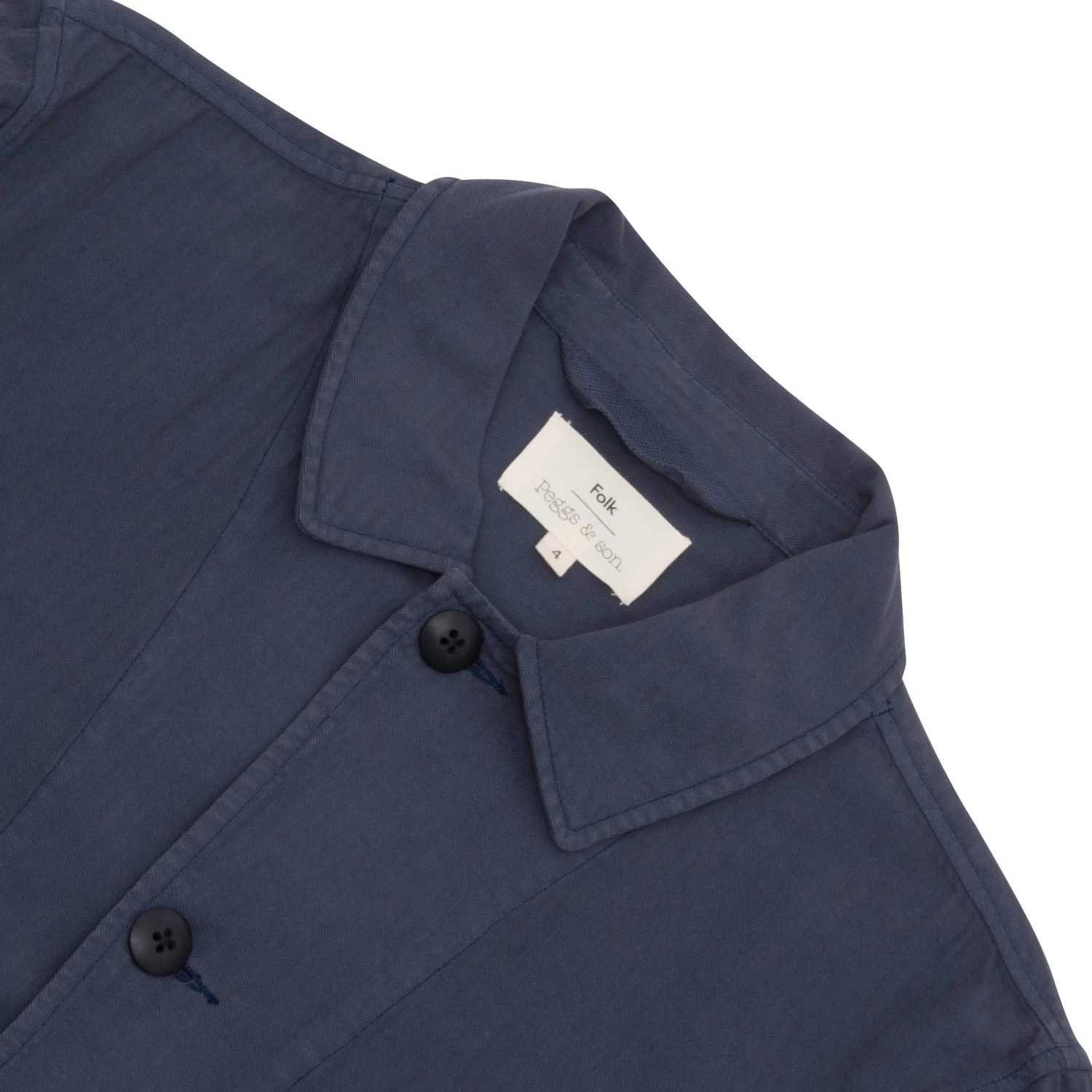 Prism Jacket - Navy Herringbone 4 Prism Jacket - Navy Herringbone - Image 2