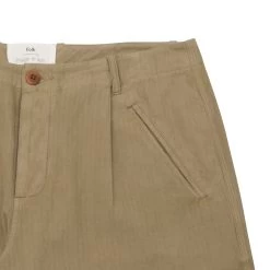 Assembly Pant - Olive Herringbone -Folk Store StudioSession 010 3