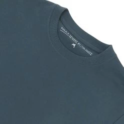 Organic Cotton Tee - Midnight Blue Tree -Folk Store colllab 1475