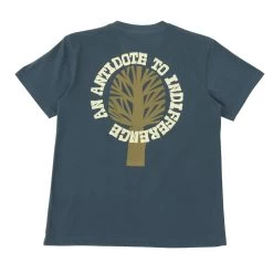 Organic Cotton Tee - Midnight Blue Tree