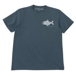 Organic Cotton Tee - Midnight Blue Fish