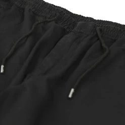 Drawcord Trousers - Black -Folk Store drawcordtrouser black2