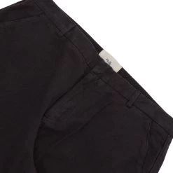 Cotton Linen Trouser Fixed - Soft Black -Folk Store ss24coreflats 019