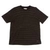 SS Textured Stripe Tee - Black Taupe -Folk Store ss24coreflats 047