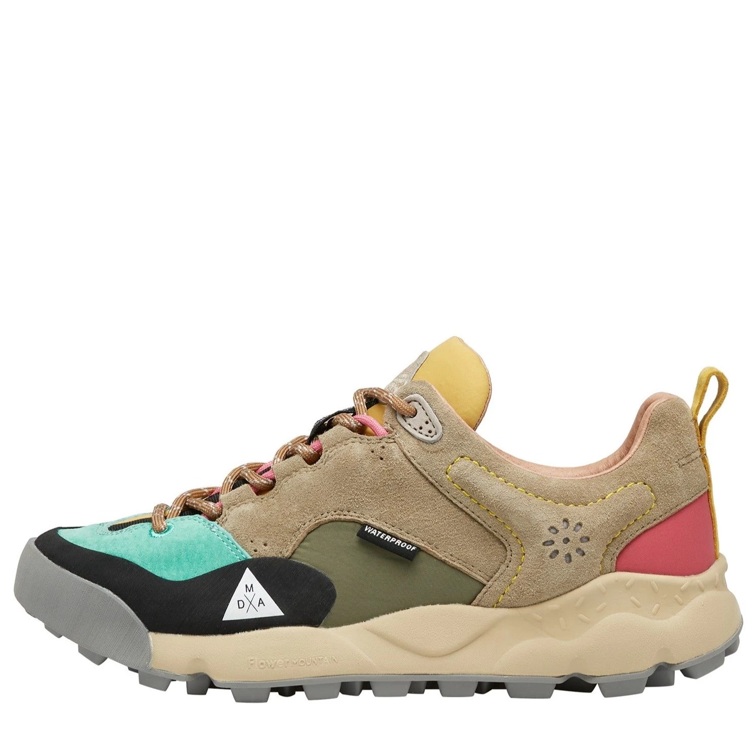 Flower Mountain - Back Country Uni Women - Suede/Technical Nylon - Taupe-Pink 4 Flower Mountain - Back Country Uni Women - Suede/Technical Nylon - Taupe-Pink - Image 2